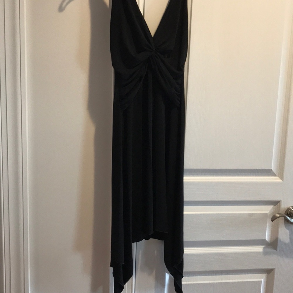 Black halter prom/dance dress